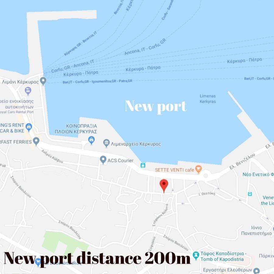 Joy New Port Studio Corfu Town Luaran gambar