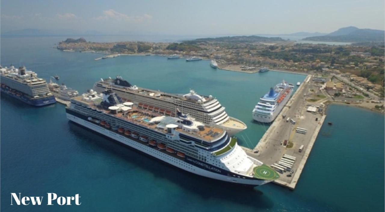 Joy New Port Studio Corfu Town Luaran gambar